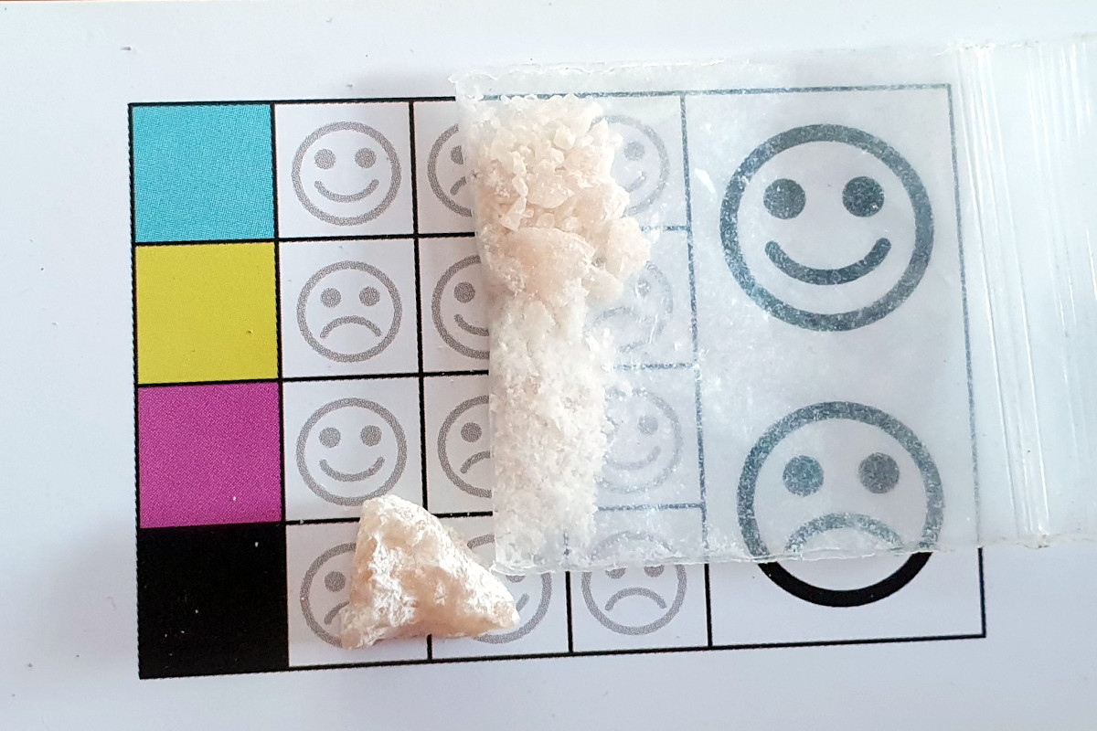 Cream powder of eutylone