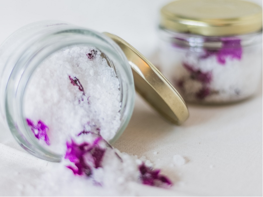 Image, jar of bath salts